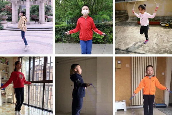 動態丨?“愛在云端”——我們的運動會不能少！